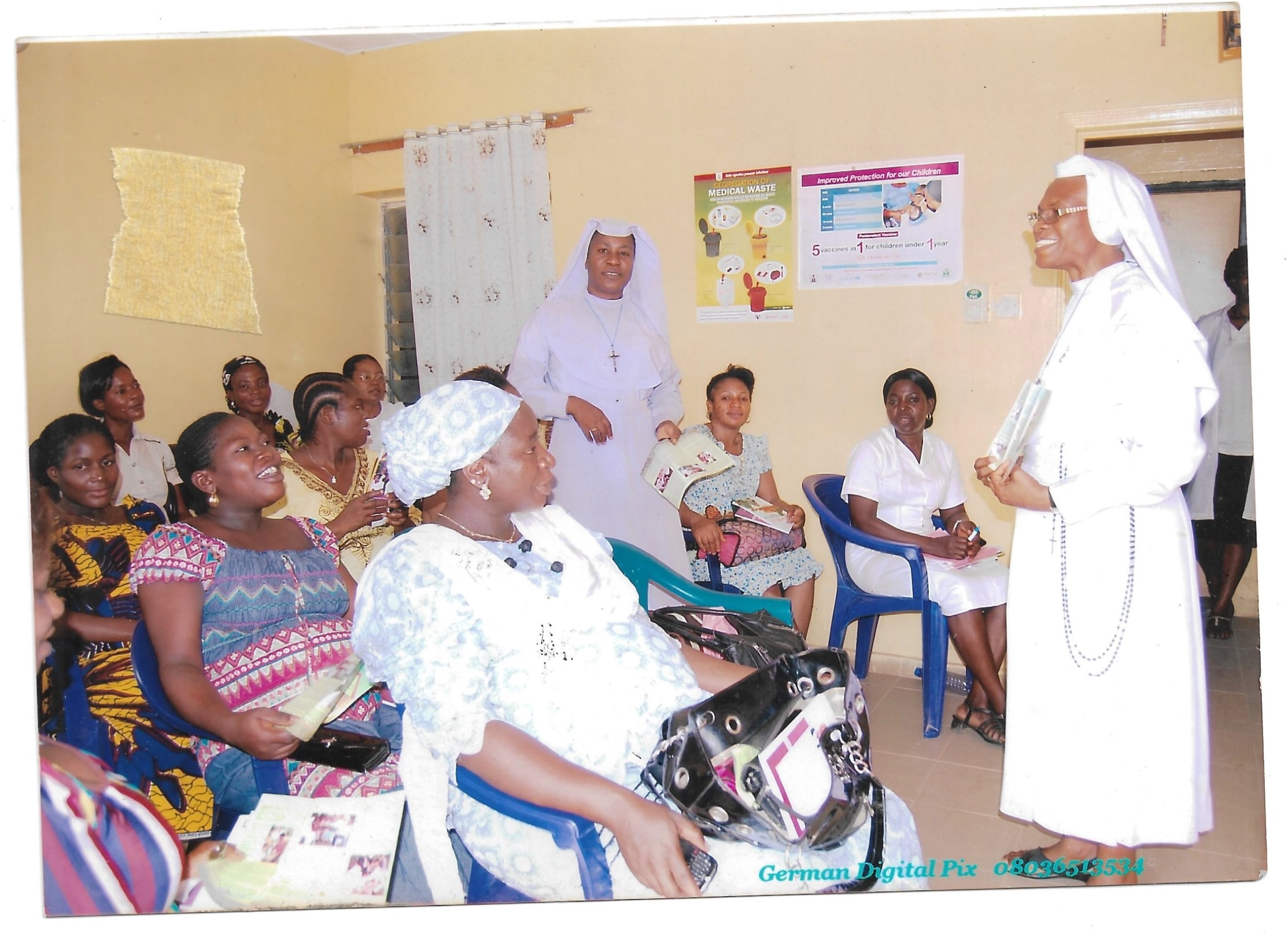 Talk to Ante-natal women  on natural family planning