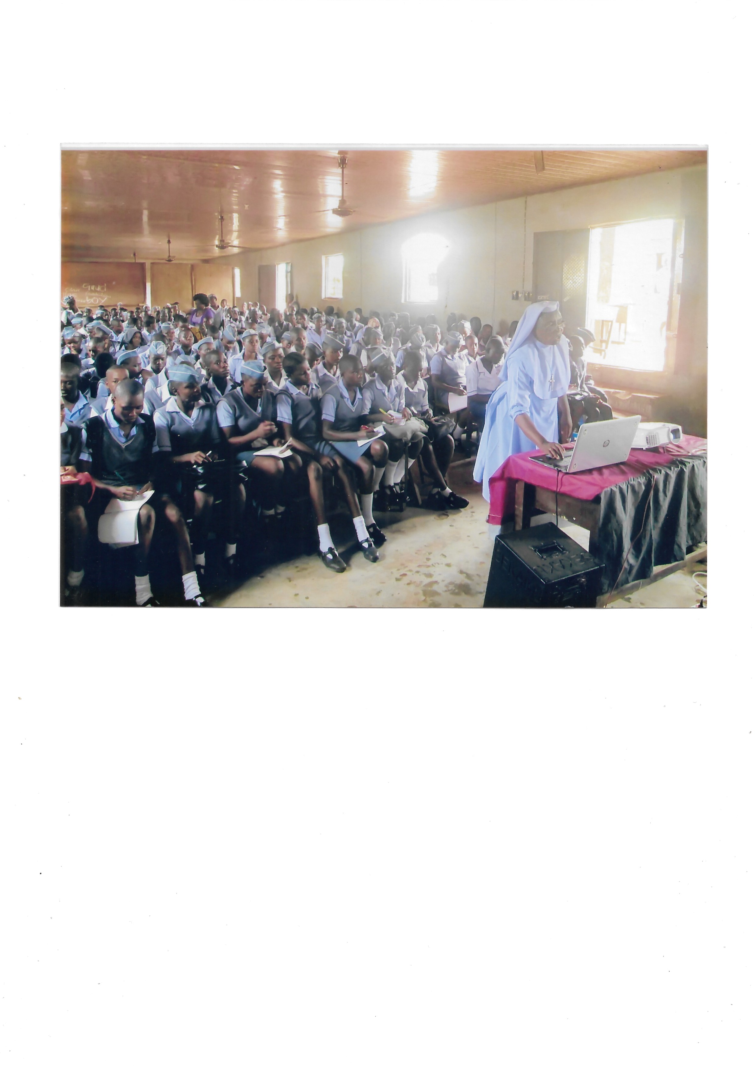 Pro-life lecture to students abuja