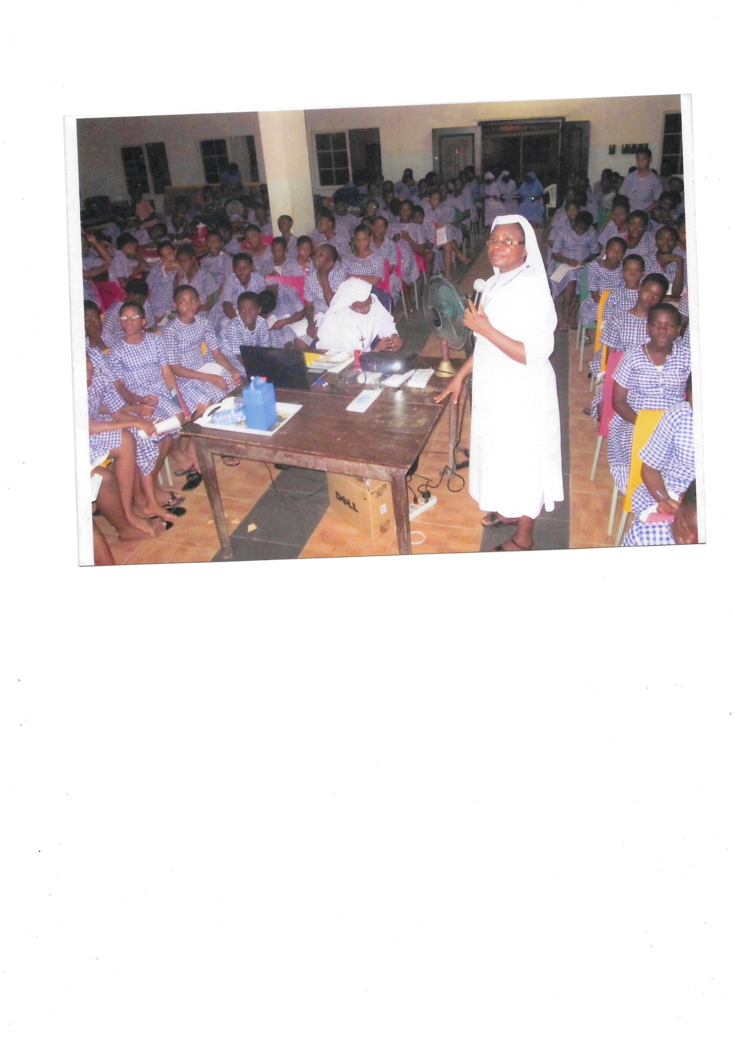 Pro-life lecture to students -abuja